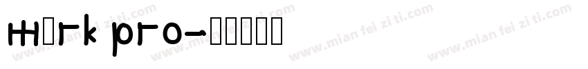 mark pro字体转换